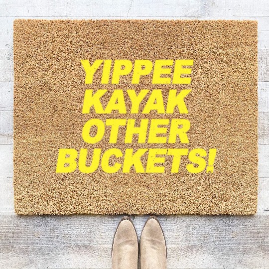 Yippee Kayak Other Buckets Brooklyn Nine Nine B99 Coir Doormats