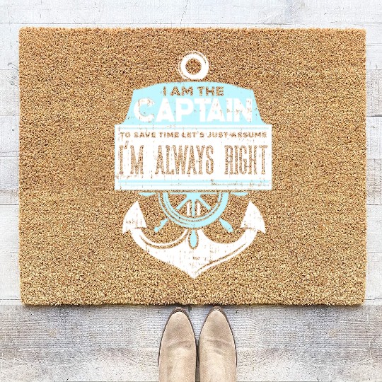 Boating Boat Boat Lover Coir Doormats