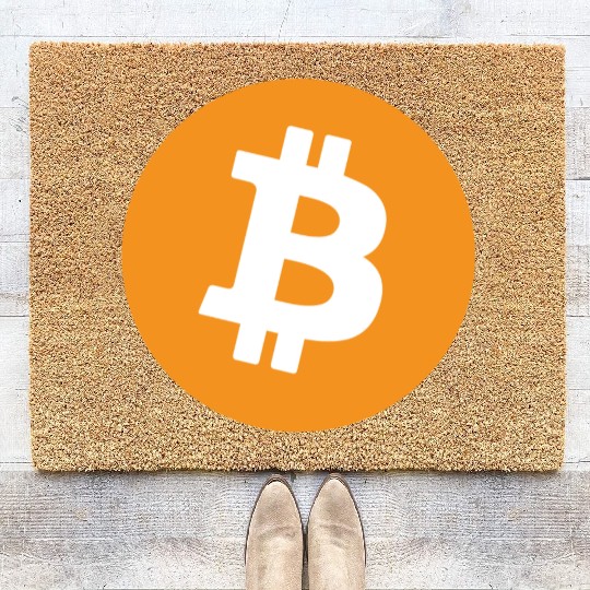 BitCOIN Coir Doormats