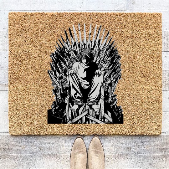 Death manga Coir Doormats