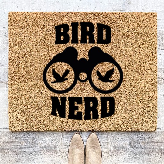 Bird Nerd Coir Doormats