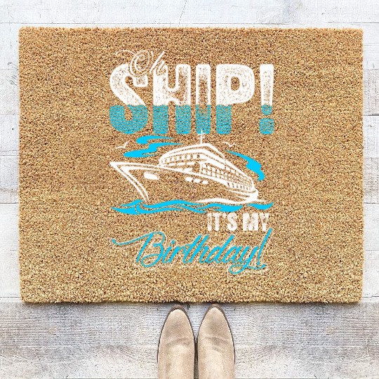 Its My Birthday Coir Doormats