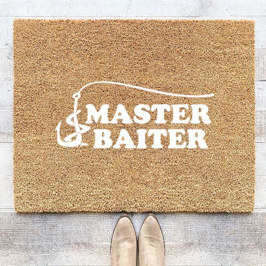 master baiter 2 Coir Doormats