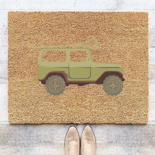 Lacrosse und Geländewagen Coir Doormats