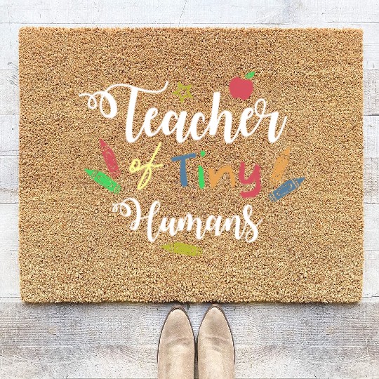 Teacher Preschool Kindergarten Graduation Coir Doormats
