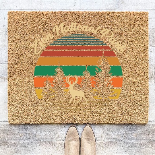 Zion National Park Coir Doormats