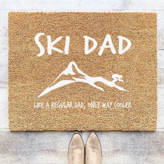 Ski Dad Coir Doormats