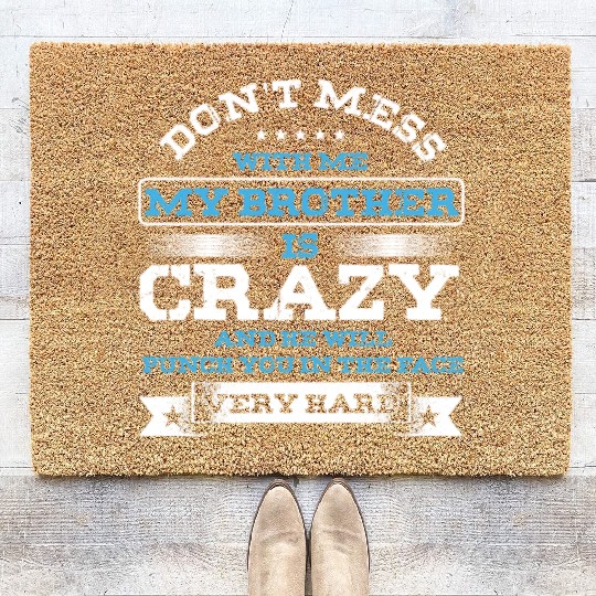 Little Sister Little Brother Big Bro Lil Sis My Coir Doormats