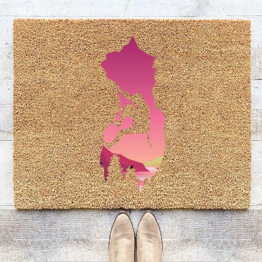 Rock Climbing Coir Doormats