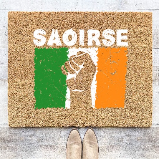 Saoirse Irish Republican Conservative Capitalist I Coir Doormats