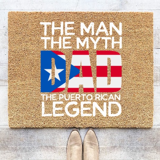 Puerto Rico Gifts For Dad Fathers Day Puerto Rican Coir Doormats