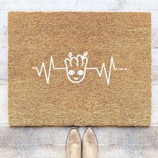 Pulse Baby Groot Head Marvel Guardians of Galaxy Coir Doormats