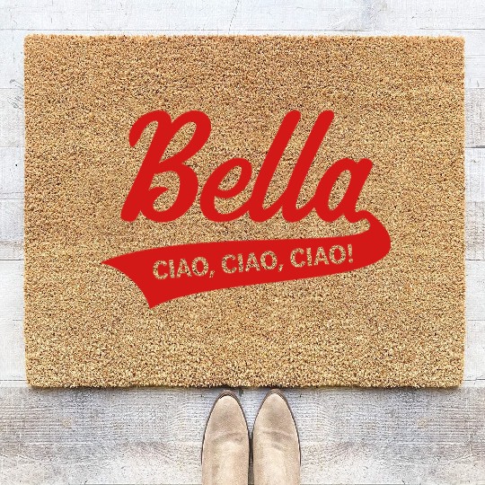 Bella – Ciao, Ciao, Ciao (Italy / Farewell Party) Coir Doormats