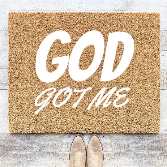 God Got Me - Christian Coir Doormats
