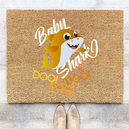 Baby Shark Coir Doormats