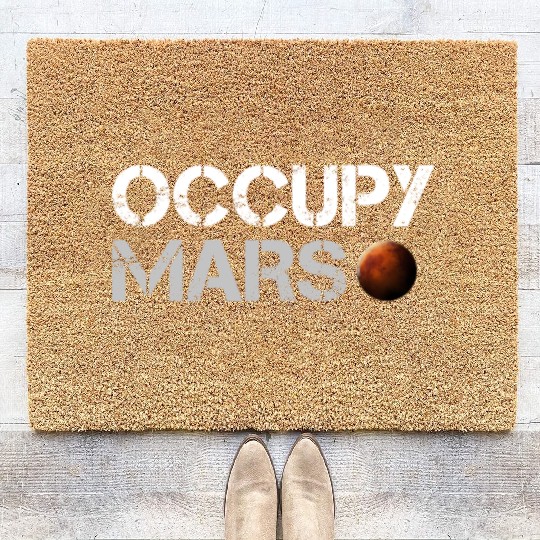 Occupy Mars Space Coir Doormats