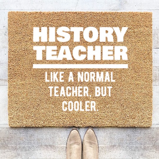 History Teacher Definition Coir Doormats
