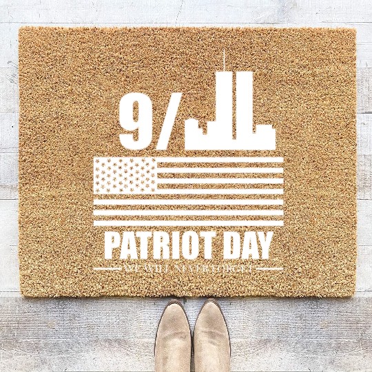 9 11 Patriot Day Coir Doormats
