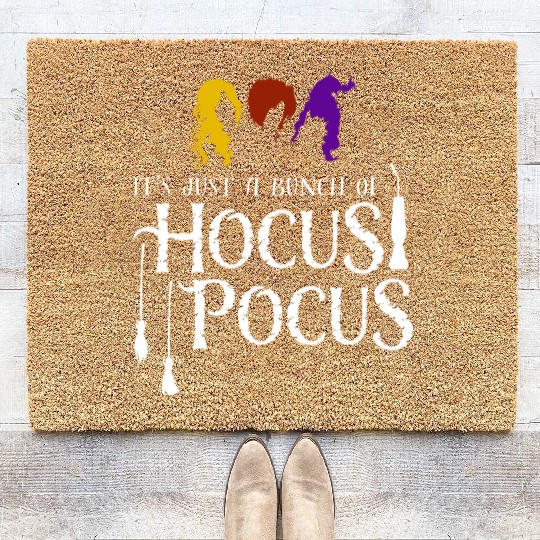 It's Just a Bunch of Hocus Pocus Coir Doormats