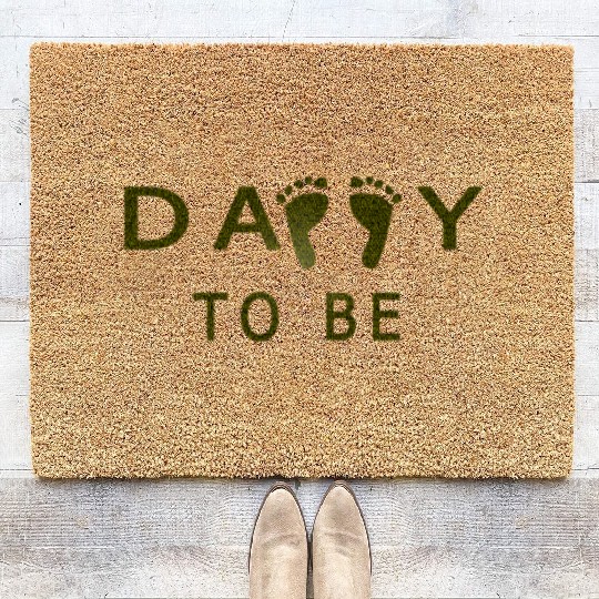 Daddy To Be Coir Doormats