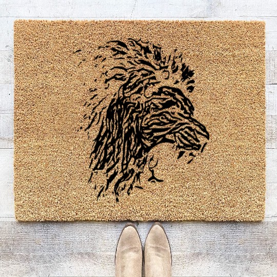 2reborn Lion King Jungle Wildcat Coir Doormats