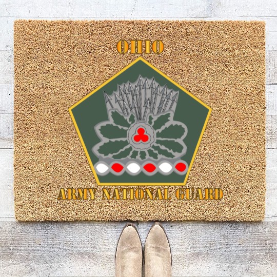 Army Ohio Army National Guard DUI Coir Doormats
