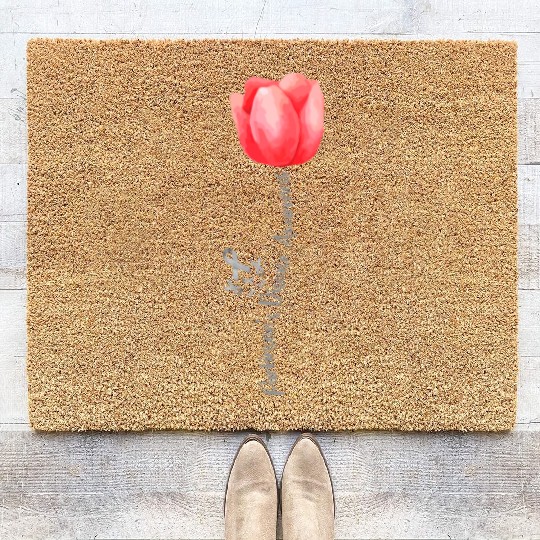 Parkinson Disease Awareness Tulip April National M Coir Doormats