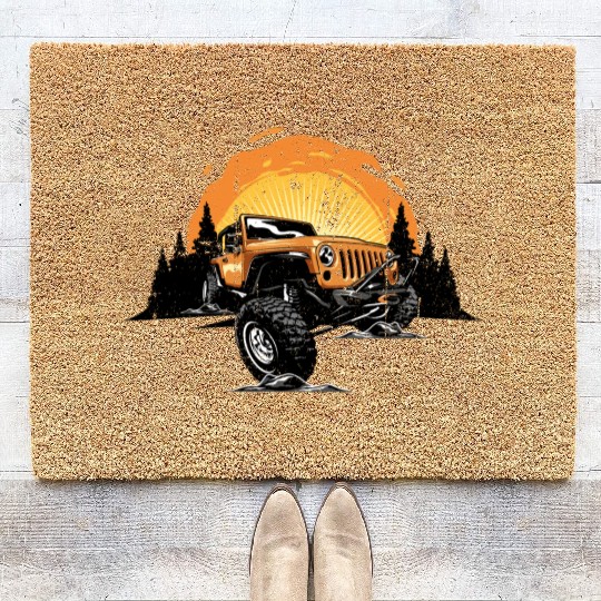 Jeep adventure Coir Doormats