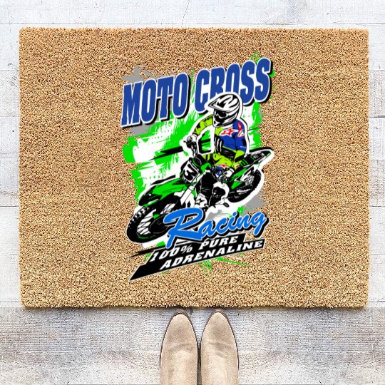 Motocross - Moto Cross - Supercross - MX - SX Coir Doormats