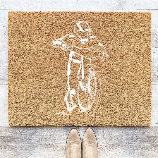 Motorcycle Speedway Racing Coir Doormats
