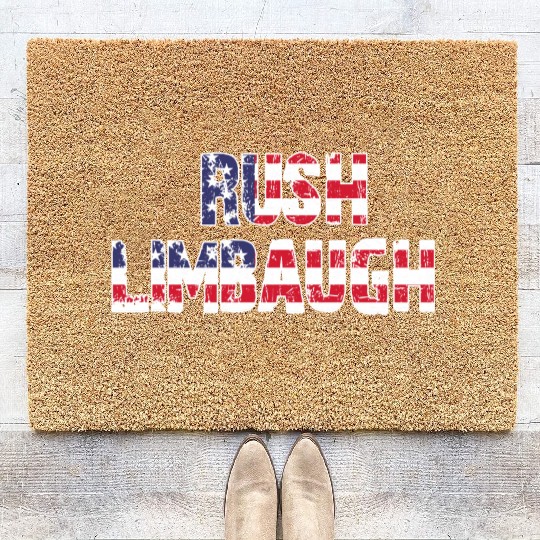 Rush Limbaugh RIP 1951-2021 Coir Doormats