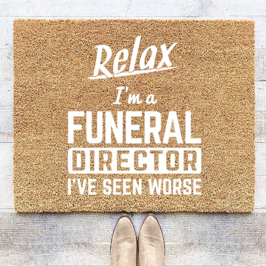 Funeral Director Director Coir Doormats