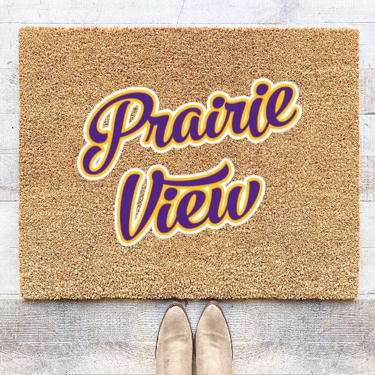 Prairie View Homecoming In Purple And Gold The Hil Coir Doormats