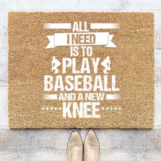 Baseball Pitcher Baseball Stadium Baseball Player Coir Doormats