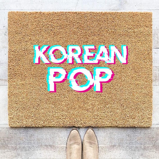 Korean Pop Merchandise K-Pop Coir Doormats