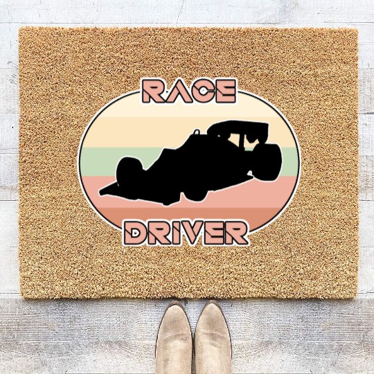 Race Driver / Motorsport / Gift Coir Doormats