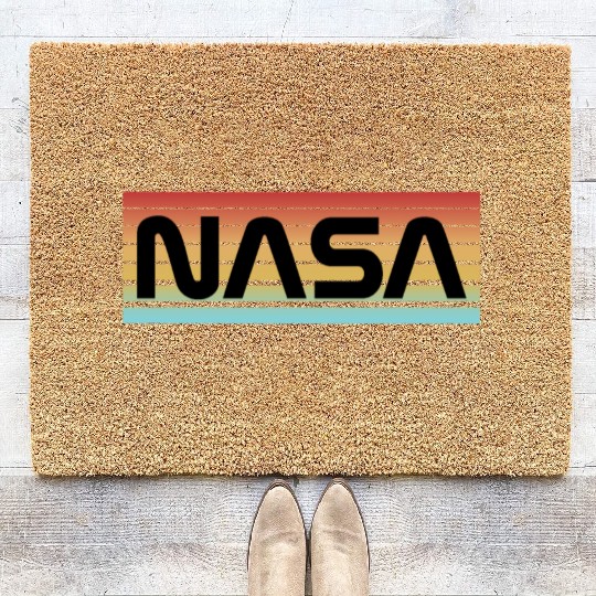 NASA Vintage Style Coir Doormats