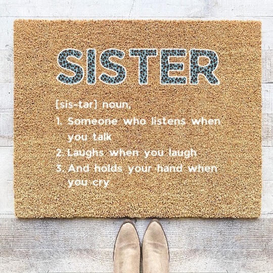 Sister Definition Coir Doormats