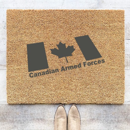 Canadian Armed Forces Army Military Coir Doormats