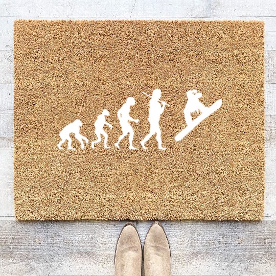 Evolution Snowboarding Coir Doormats