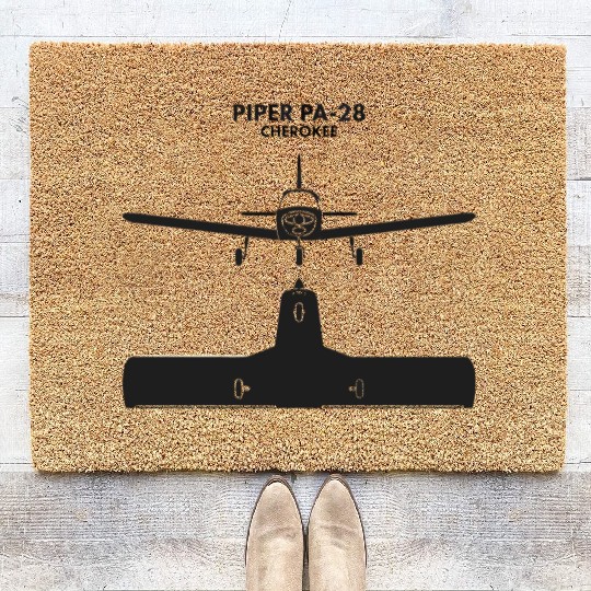 Piper PA 28 Cherokee Aircraft Coir Doormats