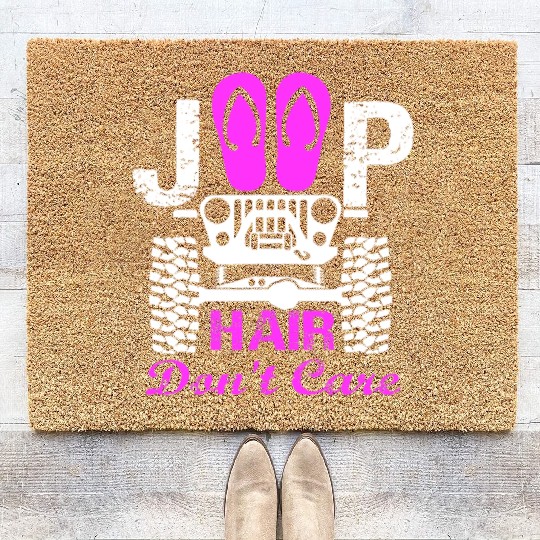 Jeep Hair Don't Care Coir Doormats