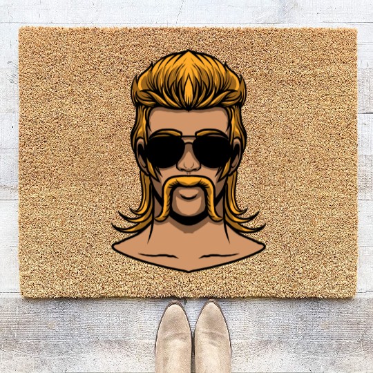 Mullet Pride Redneck Coir Doormats