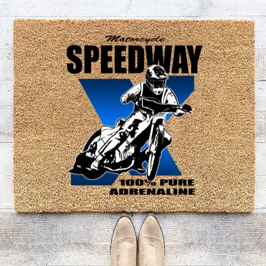 Motorcycle Speedway Racing Coir Doormats