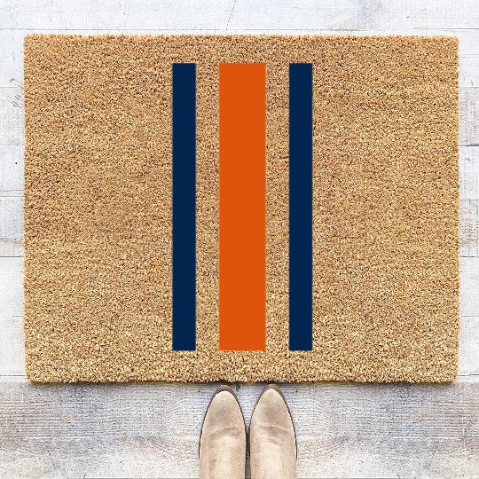 Auburn Football Helmet Coir Doormats
