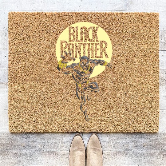 Black Panther Coir Doormats