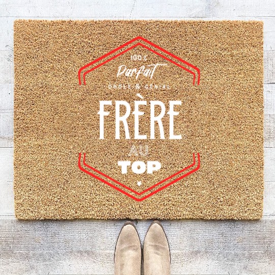 Frère parfait et au top Coir Doormats