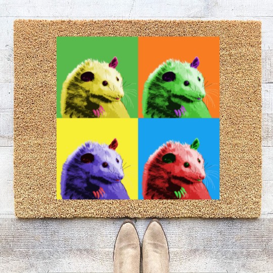 Trash Possum Coir Doormats