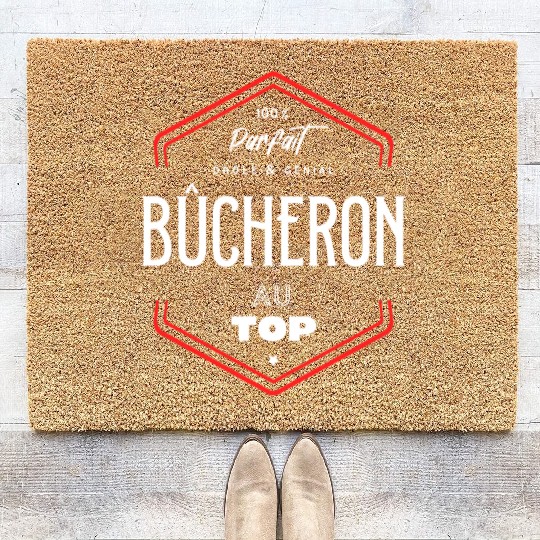 Bûcheron parfait et au top Coir Doormats