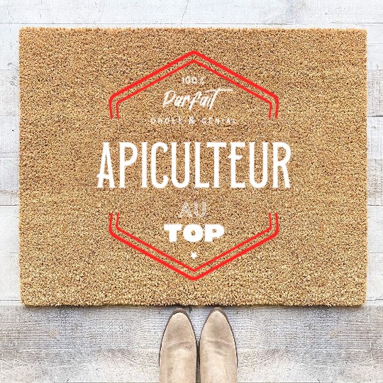Apiculteur parfait et au top Coir Doormats